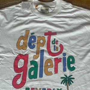 Gallery Dept “dept de la galerie” T Shirt * Read Description *